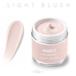 ג'ל בניה ADDICT – לייט בלאש (LIGHT BLUSH)