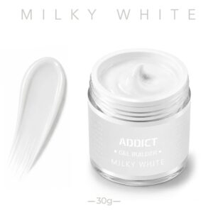ג'ל בניה ADDICT – מילקי וויט (MILKY WHITE)