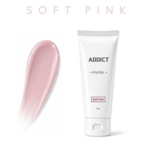פוליג'ל ADDICT – סופט פינק (SOFT PINK)