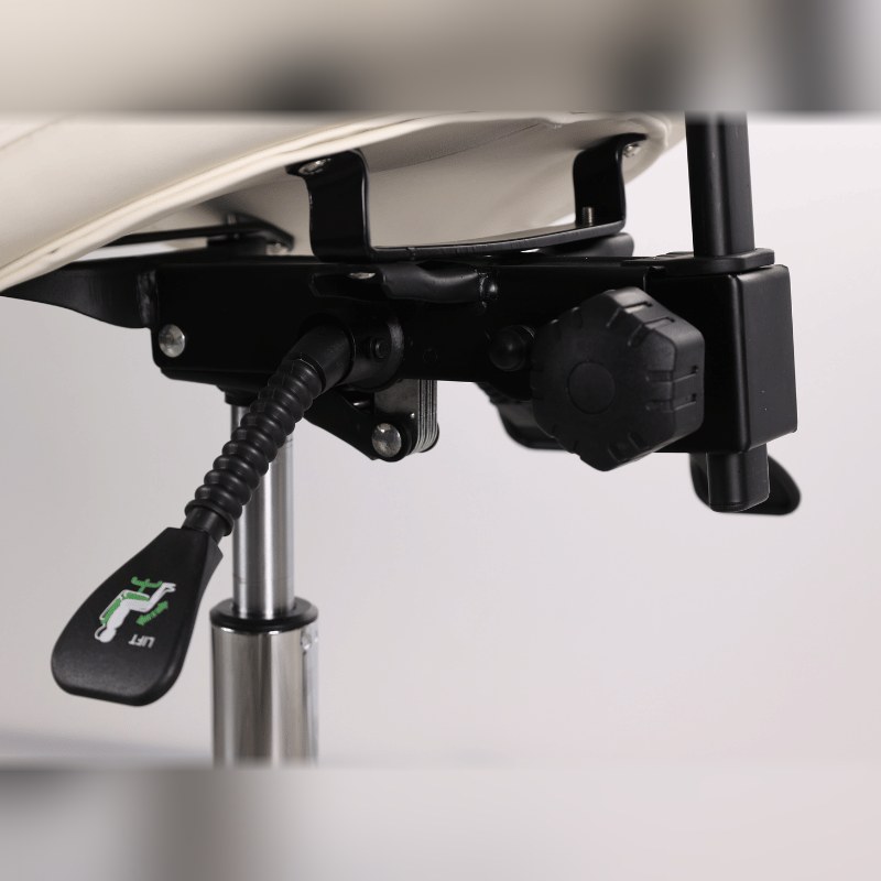 כיסא אוכף מקצועי BEAUTY CHAIR – לבן – תמונה 6