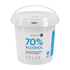 מטליות לחות לחיטוי 70% אלכוהול PHARMAX