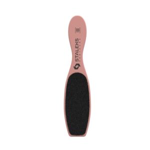 פומפייה דו-צדדית מעץ לכפות הרגליים STALEKS BEAUTY & CARE 20/3, גריט 100/180