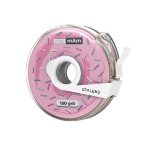 פצירות papmAm Donut לבסיס ישר STALEKS EXPERT, גריט 180