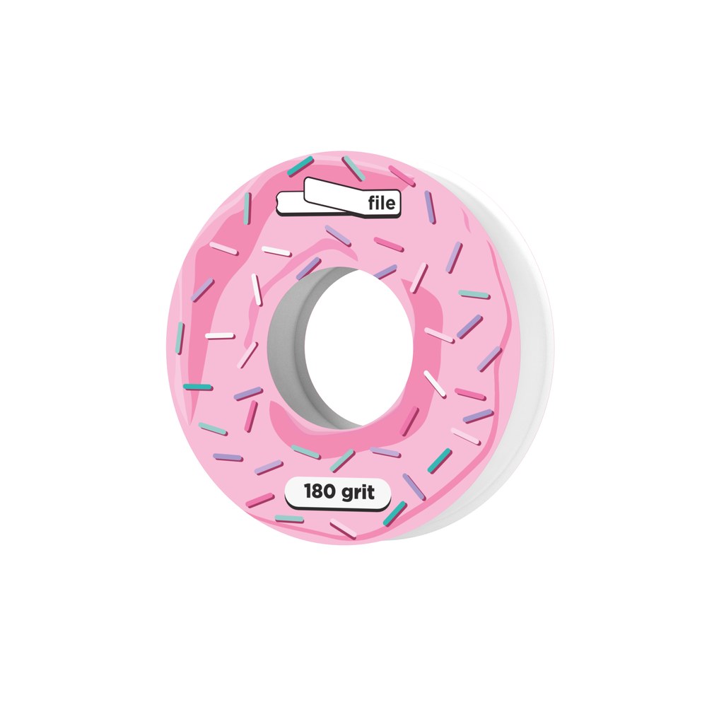פצירות דביקות Donut למילוי, לבסיס ישר STALEKS EXPERT, גריט 180