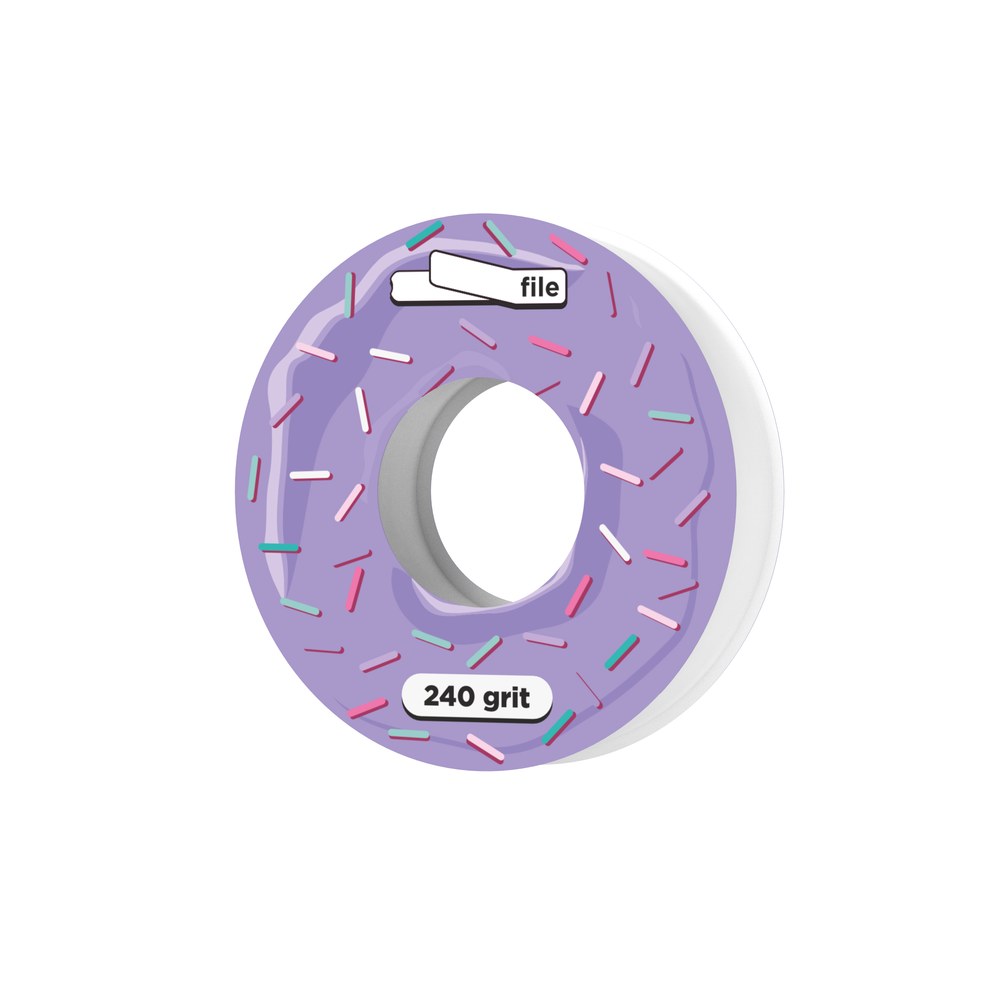 פצירות דביקות Donut למילוי, לבסיס ישר STALEKS EXPERT, גריט 240