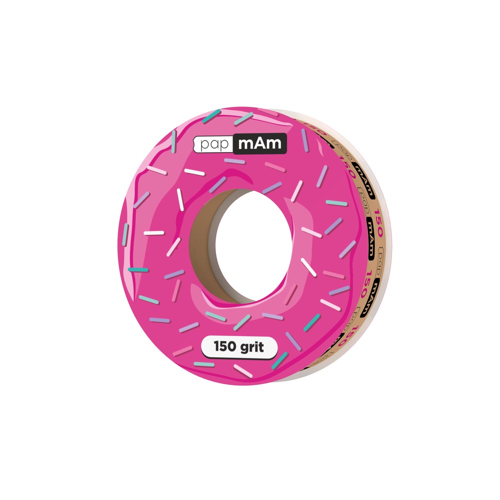 פצירות papmAm Donut למילוי, לבסיס ישר STALEKS EXPERT, גריט 150