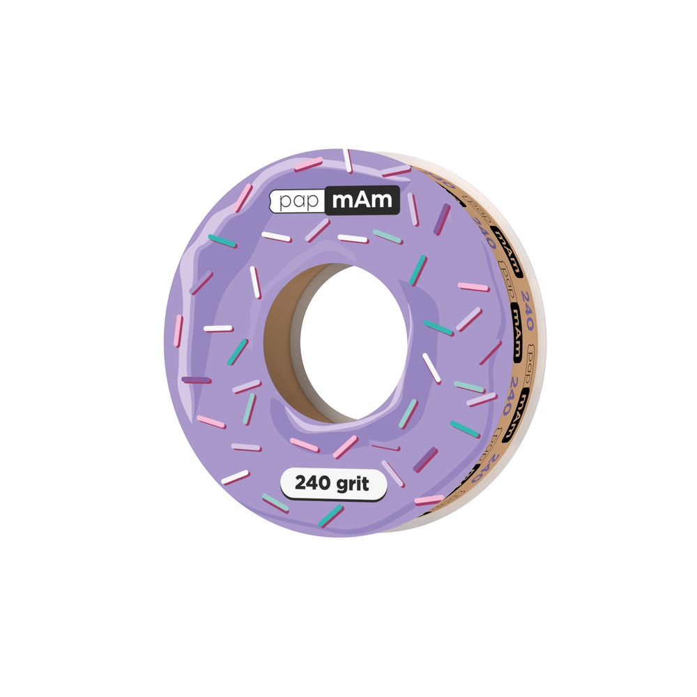 פצירות papmAm Donut למילוי, לבסיס ישר STALEKS EXPERT, גריט 240
