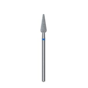 ראש יהלום למכונת שיוף אגס מחודד כחול STALEKS EXPERT, קוטר 4 מ"מ, חלק עובד 12 מ"מ