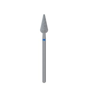 ראש יהלום למכונת שיוף אגס מחודד כחול STALEKS EXPERT, קוטר 5 מ"מ, חלק עובד 12 מ"מ