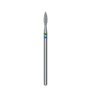 ראש יהלום למכונת שיוף להבה מחודדת DUO כחול-ירוק STALEKS EXPERT, קוטר 2.1 מ"מ, חלק עובד 8 מ"מ