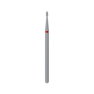 ראש יהלום למכונת שיוף ניצן מעוגל אדום STALEKS EXPERT, קוטר 1.2 מ"מ, חלק עובד 3 מ"מ