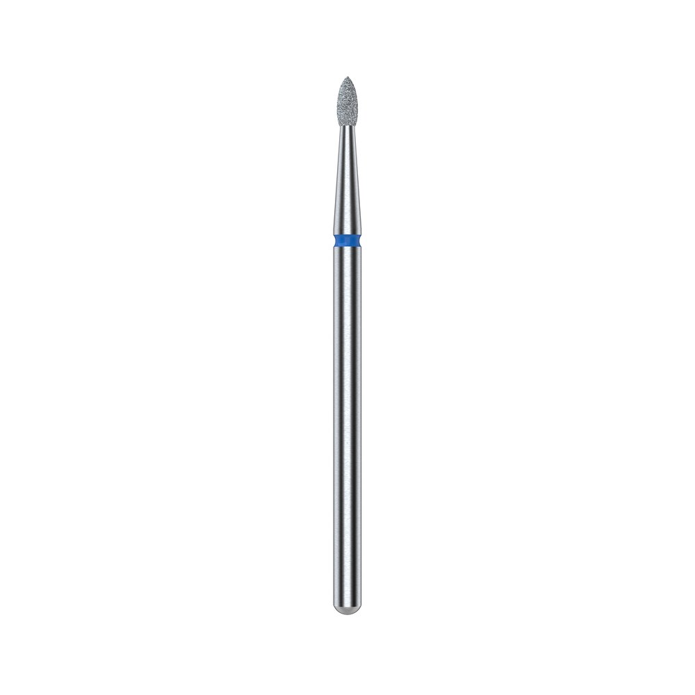 ראש יהלום למכונת שיוף ניצן מחודד כחול STALEKS EXPERT, קוטר 1.8 מ"מ, חלק עובד 4 מ"מ