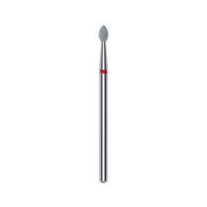 ראש יהלום למכונת שיוף ניצן מחודד אדום STALEKS EXPERT, קוטר 2.5 מ"מ, חלק עובד 4.5 מ"מ