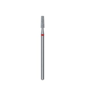 ראש יהלום למכונת שיוף חרוט קטום אדום STALEKS EXPERT, קוטר 2.5 מ"מ, חלק עובד 8 מ"מ