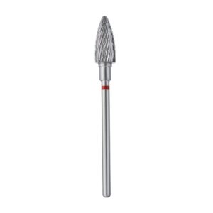 ראש קרבייד למכונת שיוף אצטרובל אדום STALEKS EXPERT, קוטר 6 מ"מ, חלק עובד 14 מ"מ