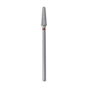 ראש קרבייד למכונת שיוף חרוט קטום אדום STALEKS EXPERT, קוטר 4 מ"מ, חלק עובד 13 מ"מ