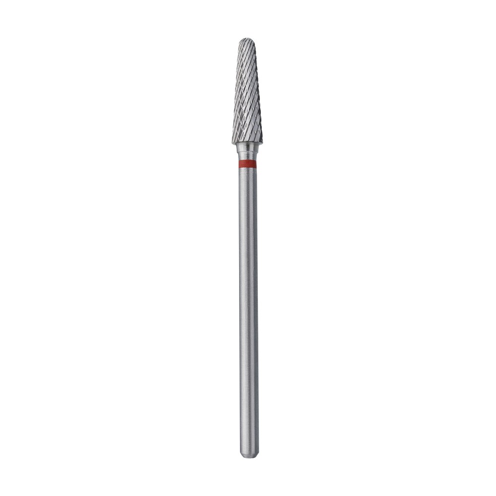 ראש קרבייד למכונת שיוף חרוט קטום אדום STALEKS EXPERT, קוטר 4 מ"מ, חלק עובד 13 מ"מ