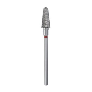 ראש קרבייד למכונת שיוף חרוט קטום אדום STALEKS EXPERT, קוטר 6 מ"מ, חלק עובד 14 מ"מ