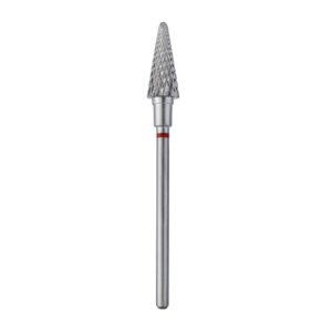 ראש קרבייד למכונת שיוף חרוט אדום STALEKS EXPERT, קוטר 6 מ"מ, חלק עובד 14 מ"מ
