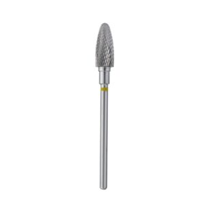 ראש קרבייד למכונת שיוף תירס צהוב STALEKS EXPERT, קוטר 6 מ"מ, חלק עובד 14 מ"מ