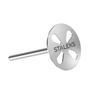 דיסק פדיקור מוארך PODODISC עם פצירות חד-פעמיות STALEKS EXPERT, גריט 180, 20 מ"מ, 5 יח'