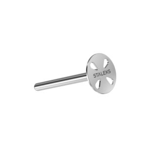 דיסק פדיקור PODODISC עם פצירות חד-פעמיות STALEKS EXPERT, גריט 180, 10 מ"מ, 5 יח'