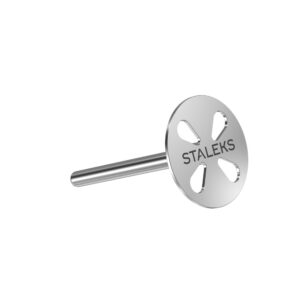 דיסק פדיקור PODODISC עם פצירות חד-פעמיות STALEKS EXPERT, גריט 180, 15 מ"מ, 5 יח'