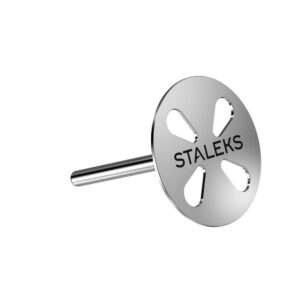 דיסק פדיקור PODODISC עם פצירות חד-פעמיות STALEKS EXPERT, גריט 180, 20 מ"מ, 5 יח'