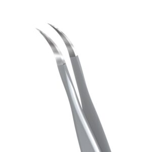 פינצטה לריסים מעוקלת STALEKS EXPERT 40/7