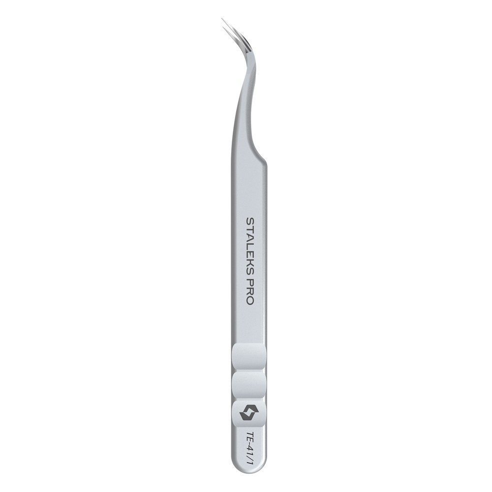 פינצטה לריסים מעוקלת STALEKS EXPERT 41/1