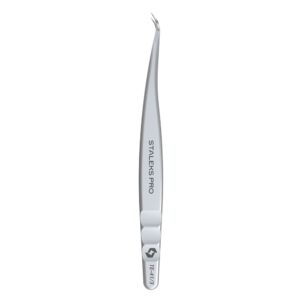 פינצטה לריסים מעוקלת STALEKS EXPERT 41/3