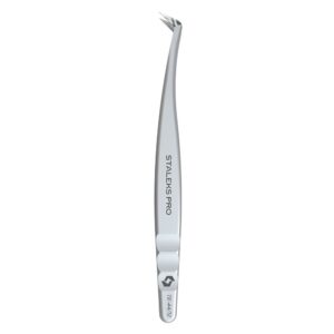 פינצטה לריסים בצורת L STALEKS EXPERT 44/12